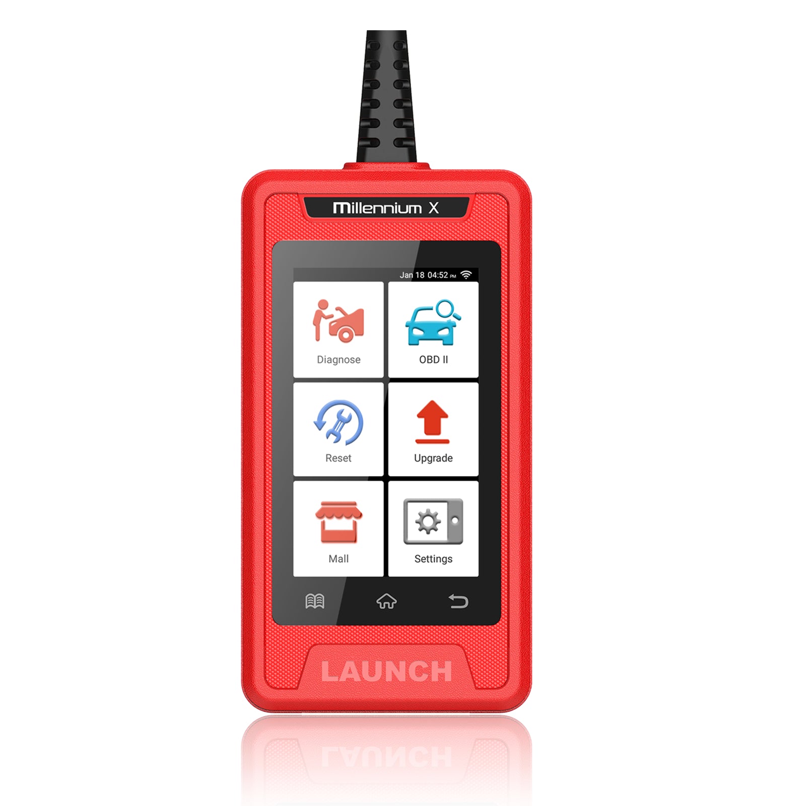 LAUNCH Millennium X OBD2 Scanner, ABS/SRS Car Code Reader, ABS Bleedin